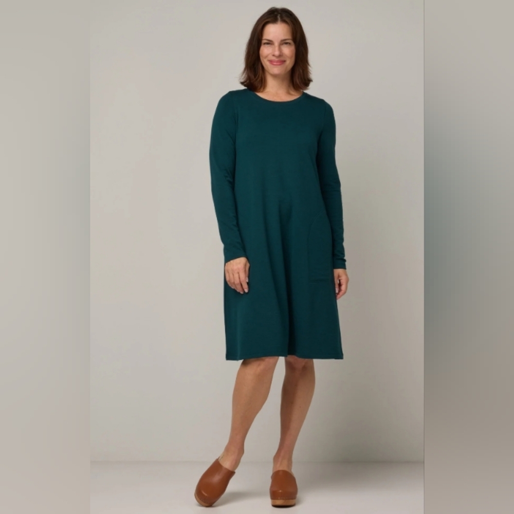 XS Wool& Eliza Dress In Pine